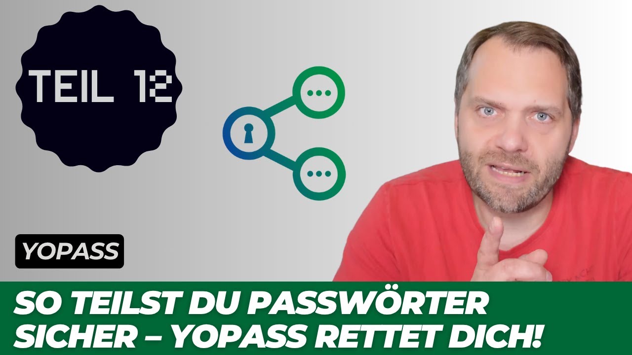 Youtube Thumnail image of : Passwörter sicher teilen? 🔥 Mit DIESEM Tool schützt du deine Daten endlich richtig!